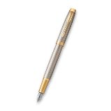 Plnicí pero Parker IM Premium Warm Grey GT - hrot F