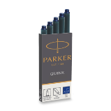 Inkoustové bombičky Parker modré