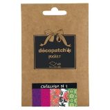 DECOPATCH papír sada č. 1 (5 ks) - Papíry a čtvrtky DECOPATCH papír sada č. 1 (5 ks)