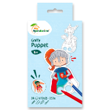 Omalovánky Avenue Mandarine Graffy Puppet - Draci a rytíři