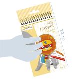 Omalovánky Avenue Mandarine Graffy Puppet - Zvířecí superhrdinové - Omalovánky pro děti Omalovánky Avenue Mandarine Graffy Puppet Zvířecí superhrdinové