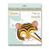 Omalovánky Avenue Mandarine Graffy Pop Mask - Zvířátka Omalovánky Avenue Mandarine Graffy Pop Mask - Zvířátka