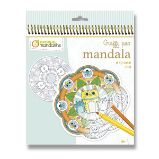 Omalovánky Avenue Mandarine Graffy Pop Mandala - Zvířátka - Omalovánky pro děti Omalovánky Avenue Mandarine Graffy Pop Mandala Zvířátka