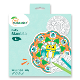 Omalovánky My Mandarine Graffy Mandala - zvířátka - Omalovánky pro děti Omalovánky Avenue Mandarine Graffy Pop Mandala Zvířátka