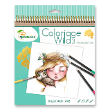 Omalovánky My Mandarine Coloriage Wild - typ 3 Omalovánky My Mandarine Coloriage Wild - typ 3