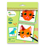 Omalovánky Avenue Mandarine Graffy Pixel Domácí zvířátka