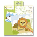 Omalovánky Avenue Mandarine Graffy Easy - Divoká zvířátka - Omalovánky pro děti Omalovánky Avenue Mandarine Graffy Easy Divoká zvířátka