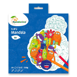 Omalovánky My Mandarine Graffy Mandala - příšerky