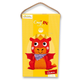 Kreativní sada Avenue Mandarine Dětské šití - dráček Aaron - Kreativní sady a materiály Kreativní sada Avenue Mandarine Dětské šití dráček Aaron