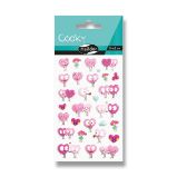 Samolepky Maildor 3D Cooky - Zamilovaná srdíčka - Samolepky Samolepky Maildor 3D Cooky Zamilovaná srdíčka