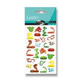 Samolepky Maildor 3D Cooky - Hadi - Samolepky Samolepky Maildor 3D Cooky Hadi