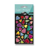 Samolepky Maildor 3D Cooky Phospho - Srdce Samolepky Maildor 3D Cooky Phospho - Srdce
