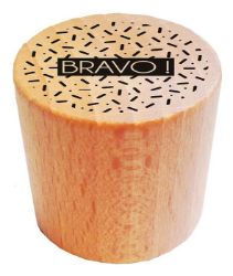 Dřevěné razítko, kulaté, 3 cm - Bravo Dřevěné razítko, kulaté, 3 cm - Bravo