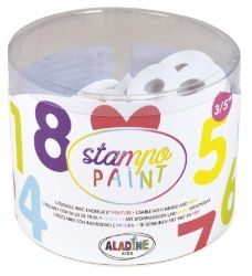 Razítka Stampo Paint - čísla