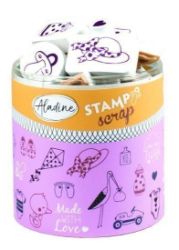 Razítka Stampo Scrap - narození miminka - Výtvarné potřeby Razítka Stampo Scrap - narození miminka