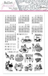 Razítka Stampo Bullet Journal - Kalendárium - Výtvarné potřeby Razítka Stampo Bullet Journal - Kalendárium