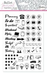 Razítka Stampo Bullet Journal - Můj pracovní den - Dětská razítka Razítka Stampo Bullet Journal - Můj pracovní den