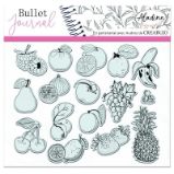 Razítka Stampo Bullet Journal - Ovoce - Výtvarné potřeby Razítka Stampo Bullet Journal - Ovoce