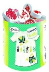 Razítka Stampo Textile - Exotické rostliny
