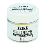 Embosovací prášek IZINK - průhledný třpytivý, 25 ml Embosovací prášek IZINK - průhledný třpytivý, 25 ml