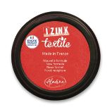 Razítkovací polštářek na textil IZINK textile - červený - Náplně a inkousty Razítkovací polštářek na textil IZINK textile - červený