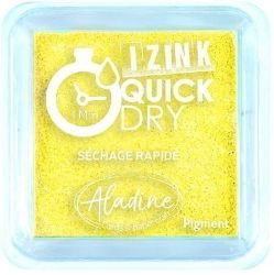 Razítkovací polštářek IZINK Quick Dry rychleschnoucí - pastelově žlutý