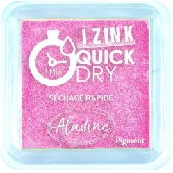 Razítkovací polštářek IZINK Quick Dry rychleschnoucí - pudrově růžový