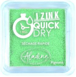 Razítkovací polštářek IZINK Quick Dry rychleschnoucí - modrozelený - Kreativní sady a materiály Razítkovací polštářek IZINK Quick Dry rychleschnoucí - modrozelený