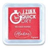 Razítkovací polštářek IZINK Quick Dry rychleschnoucí - červený - Kreativní sady a materiály Razítkovací polštářek IZINK Quick Dry rychleschnoucí - červený