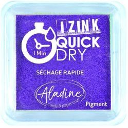 Razítkovací polštářek IZINK Quick Dry rychleschnoucí - fialový - Kreativní sady a materiály Razítkovací polštářek IZINK Quick Dry rychleschnoucí - fialový