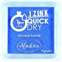 Razítkovací polštářek IZINK Quick Dry rychleschnoucí - modrý Razítkovací polštářek IZINK Quick Dry rychleschnoucí - modrý