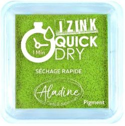 Razítkovací polštářek IZINK Quick Dry rychleschnoucí - olivově zelený Razítkovací polštářek IZINK Quick Dry rychleschnoucí - olivově zelený