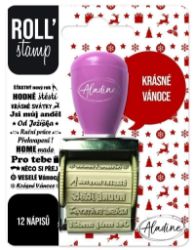 Aladine RollStamp textová - Vánoce Aladine RollStamp textová - Vánoce
