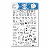 Razítka Stampo Planner - Razítka do diáře, 81 ks - Dětská razítka Razítka Stampo Planner - Razítka do diáře, 81 ks