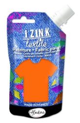 Textilní barva IZINK Textile - oranžová, 80 ml - Barvy a tuše Textilní barva IZINK Textile - oranžová, 80 ml
