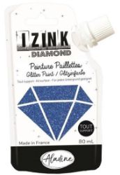 Diamantová barva IZINK Diamond - námořnická modrá, 80 ml Diamantová barva IZINK Diamond - námořnická modrá, 80 ml