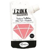 Diamantová barva IZINK Diamond - korálová, 80 ml Diamantová barva IZINK Diamond - korálová, 80 ml