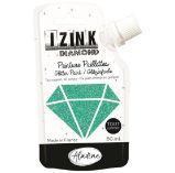 Diamantová barva IZINK Diamond - tyrkysová, 80 ml - Kreativní sady a materiály Diamantová barva IZINK Diamond - tyrkysová, 80 ml