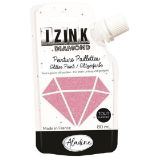 Diamantová barva IZINK Diamond - růžová, 80 ml Diamantová barva IZINK Diamond - růžová, 80 ml