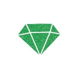 Diamantová barva IZINK Diamond - zelená, 80 ml Diamantová barva IZINK Diamond - zelená, 80 ml