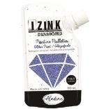 Diamantová barva IZINK Diamond - modrá, 80 ml - Kreativní sady a materiály Diamantová barva IZINK Diamond - modrá, 80 ml
