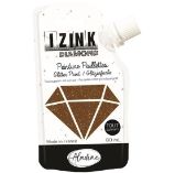 Diamantová barva IZINK Diamond - hnědá, 80 ml - Kreativní sady a materiály Diamantová barva IZINK Diamond - hnědá, 80 ml