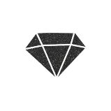 Diamantová barva IZINK Diamond - černá, 80 ml