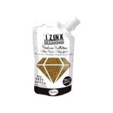 Diamantová barva IZINK Diamond - golden bronz, zlatobronzová, 80 ml