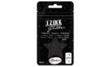 Třpytky IZINK Glitter velikost M - černá, 60 ml