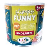 Dětská razítka Aladine Stampo Funny, 17 ks - Dinosauři Dětská razítka Aladine Stampo Funny, 17 ks - Dinosauři
