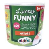 Dětská razítka Aladine Stampo Funny, 21 ks - Příroda Dětská razítka Aladine Stampo Funny, 21 ks - Příroda