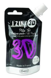 Reliéfní pasta 3D IZINK - crocus, fialová, 80 ml Reliéfní pasta 3D IZINK - crocus, fialová, 80 ml