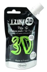 Reliéfní pasta 3D IZINK - cactus, perleťová světle zelená, 80 ml Reliéfní pasta 3D IZINK - cactus, perleťová světle zelená, 80 ml