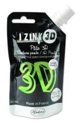Reliéfní pasta 3D IZINK - cactus, perleťová světle zelená, 80 ml - Výtvarné potřeby Reliéfní pasta 3D IZINK - cactus, perleťová světle zelená, 80 ml